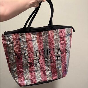 Victoria's Secret Sequin Tote Bag